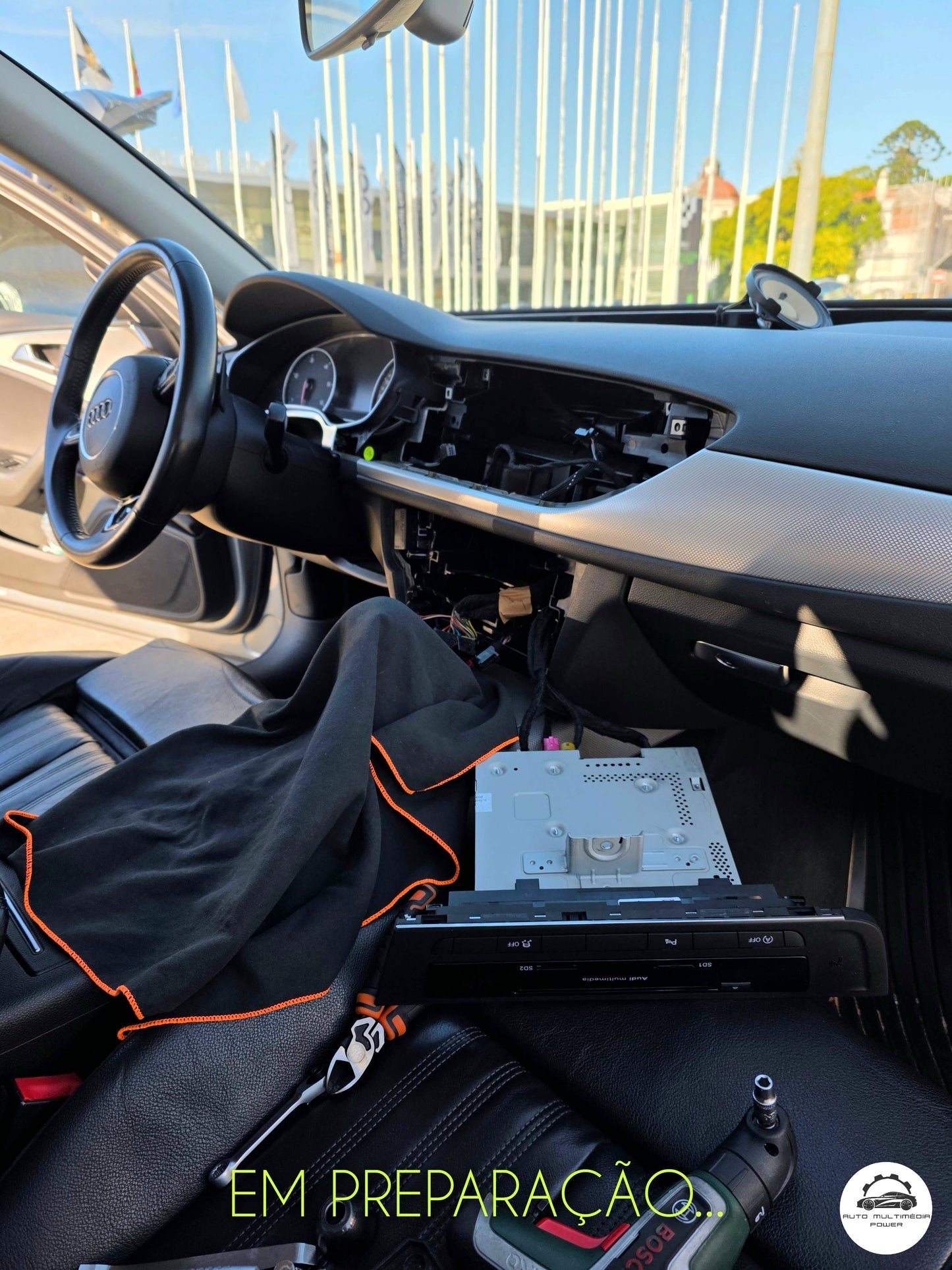 AUDI - A6 / A7 - MMI 3G PLUS (HN+) & RMC - Ecrã Touch Screen Android 14 - Apple CarPlay & Google Android Auto Wireless