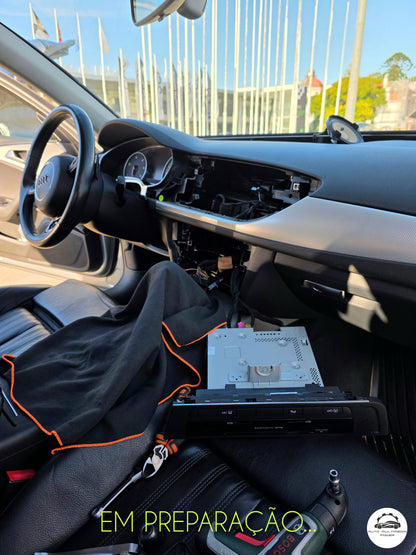 AUDI - A6 / A7 - MMI 3G PLUS (HN+) & RMC - Ecrã Touch Screen Android 14 - Apple CarPlay & Google Android Auto Wireless