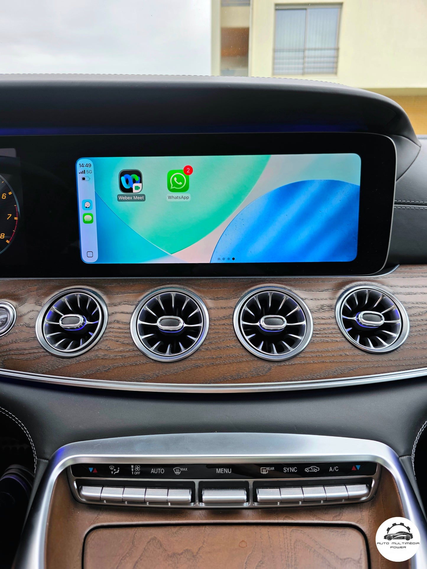MERCEDES-BENZ - Sistema NTG 5.5 Comand - Instalação Função Apple CarPlay & Google Android Auto Wireless