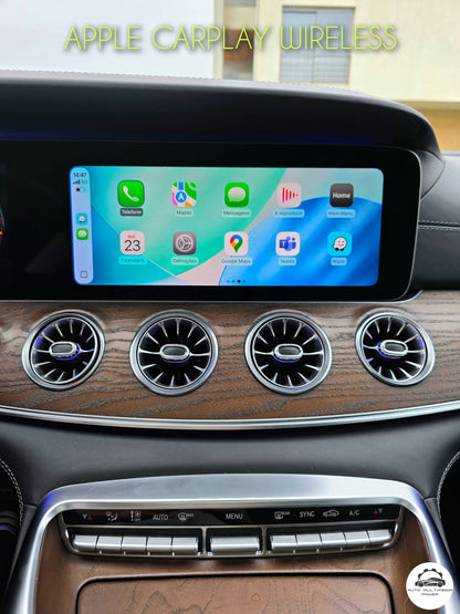 MERCEDES-BENZ - Sistema NTG 5.5 Comand - Instalação Função Apple CarPlay & Google Android Auto Wireless
