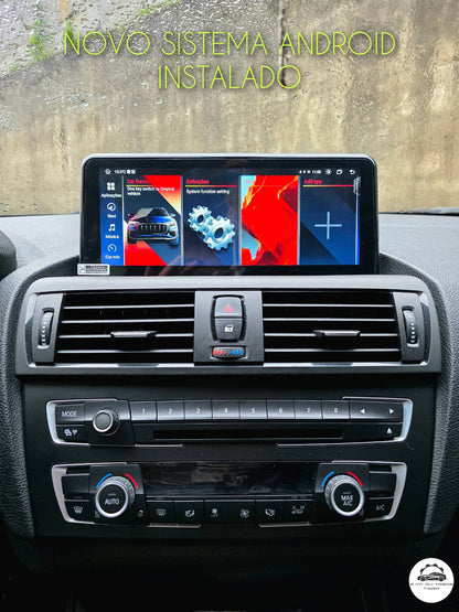 BMW - Série 1 / 2 - CCC CIC NBT EVO - Ecrã Touch Screen Android 15 - Apple CarPlay & Google Android Auto Wireless