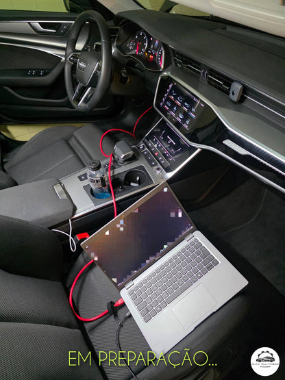 AUDI - Sistema MMI MIB3 / MHI3 - Ativação Aplicativo Phone Apps: Apple CarPlay & Google Android Auto Wireless