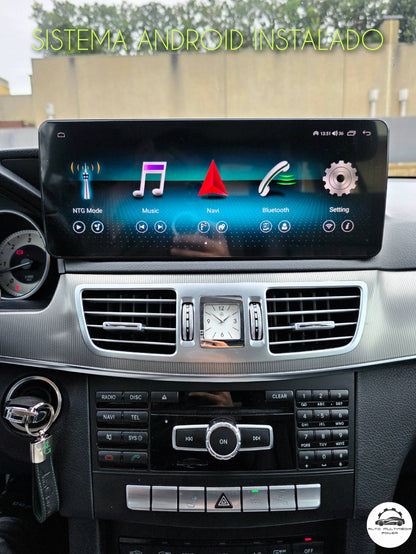 MERCEDES-BENZ - Classe E - Ecrã Touch Screen Android 15 - Apple CarPlay & Google Android Auto Wireless