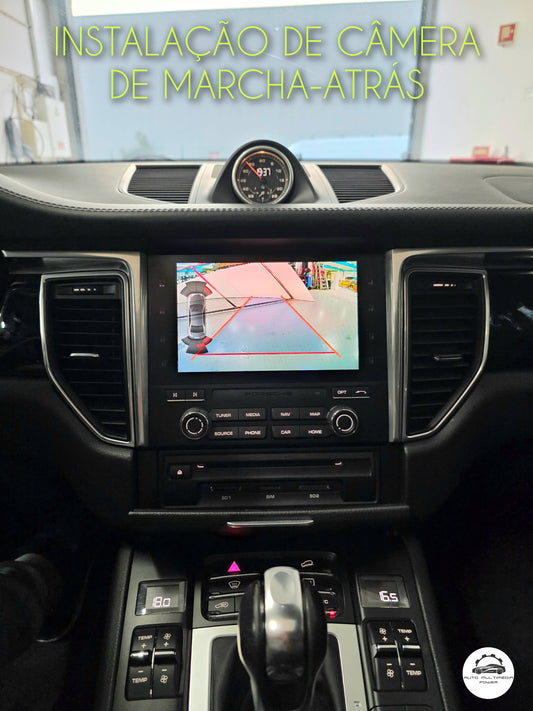PORSCHE - Sistema PCM 4.0 - Instalação Câmera de Marcha-Atrás