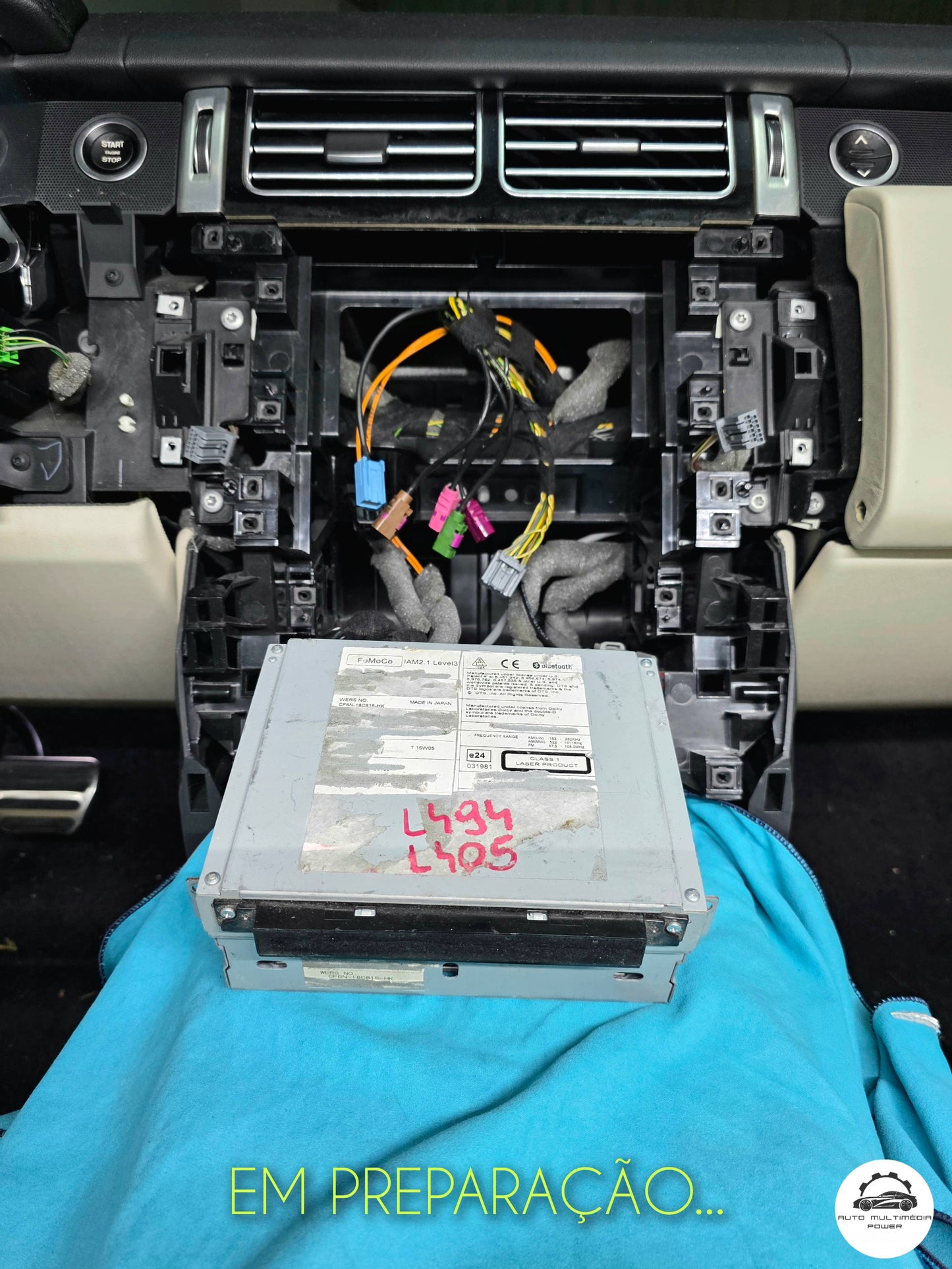 RANGE ROVER - VOGUE - Sistema BOSCH / HARMAN - Ecrã Touch Screen Android 15 - Apple CarPlay & Google Android Auto Wireless