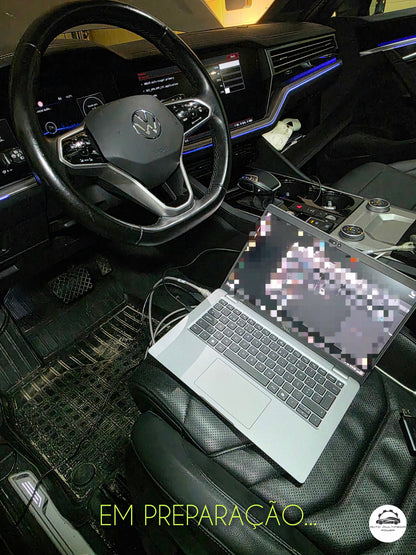 VOLKSWAGEN - Sistema MMI MH2p / MIB2p - Ativação CarPlay & Android Auto Wireless & FullScreen