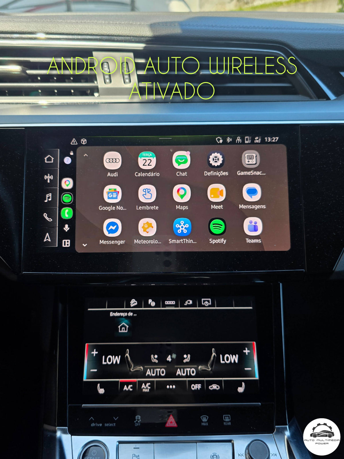 AUDI - Sistema MMI MIB3 / MHI3 - Ativação Aplicativo Phone Apps: Apple CarPlay & Google Android Auto Wireless