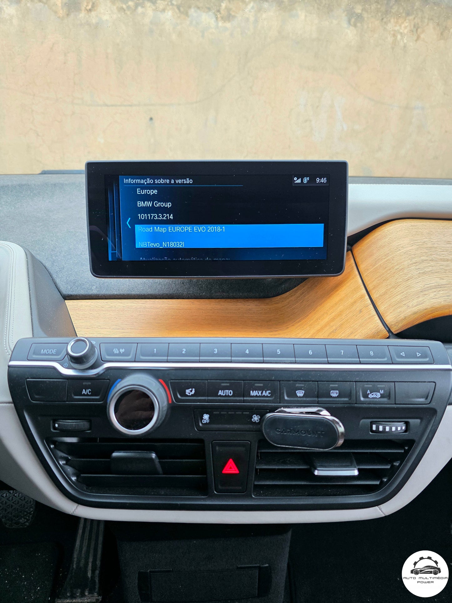 BMW - Modelo i3 - Sistema EVO - Instalação Módulo Apple CarPlay & Google Android Auto Wireless