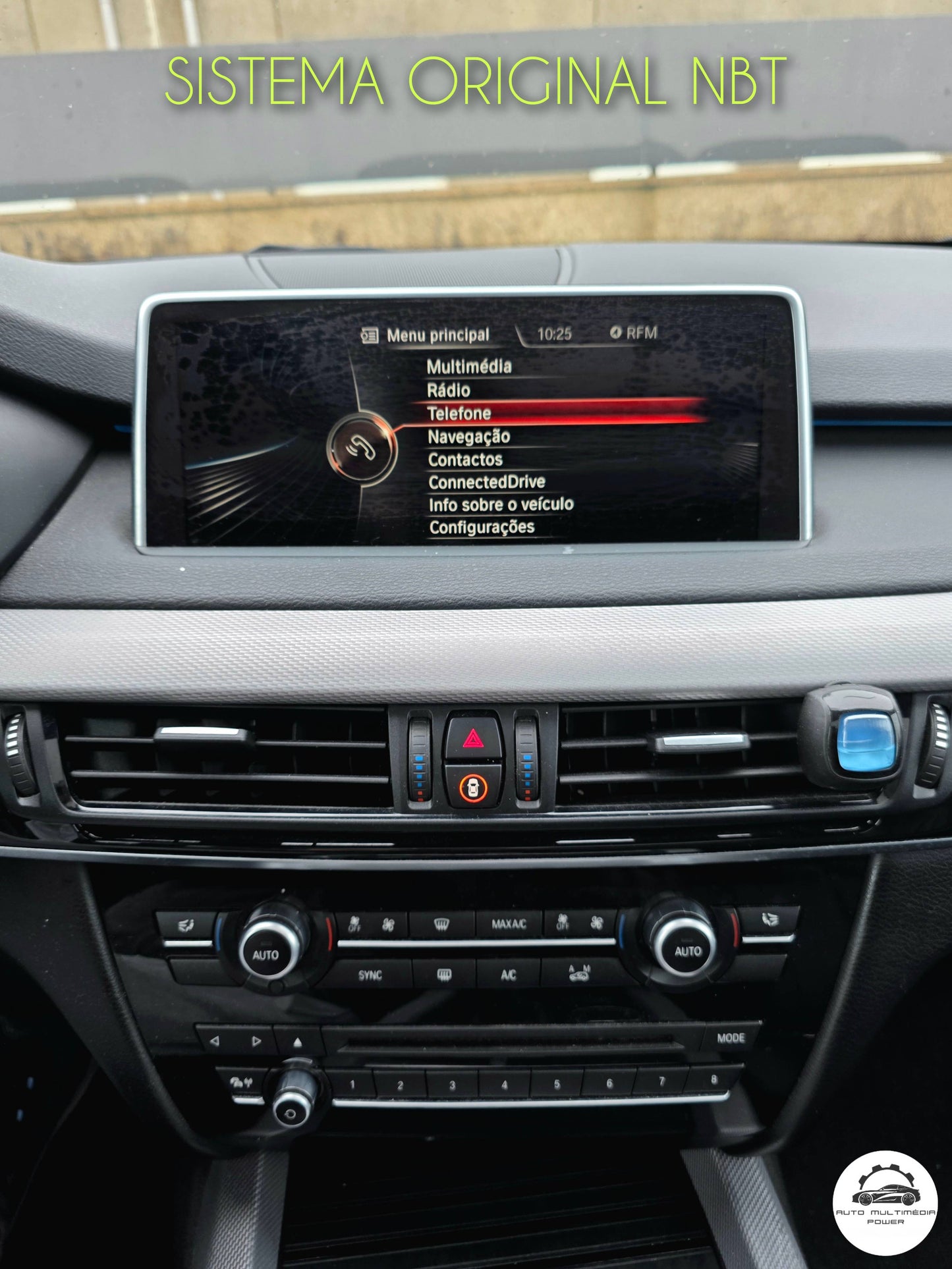 BMW - X5 / X6 - CCC CIC NBT - Ecrã Touch Screen Android 15 - Apple CarPlay & Google Android Auto Wireless