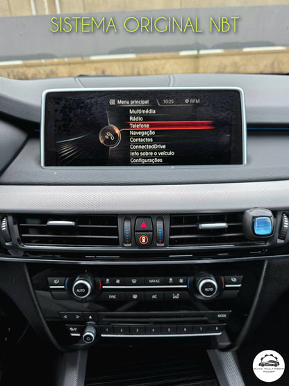 BMW - X5 / X6 - CCC CIC NBT - Ecrã Touch Screen Android 15 - Apple CarPlay & Google Android Auto Wireless