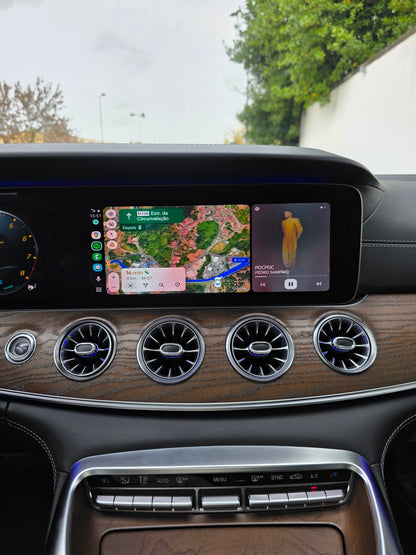 MERCEDES-BENZ - Sistema NTG 5.5 Comand - Instalação Função Apple CarPlay & Google Android Auto Wireless