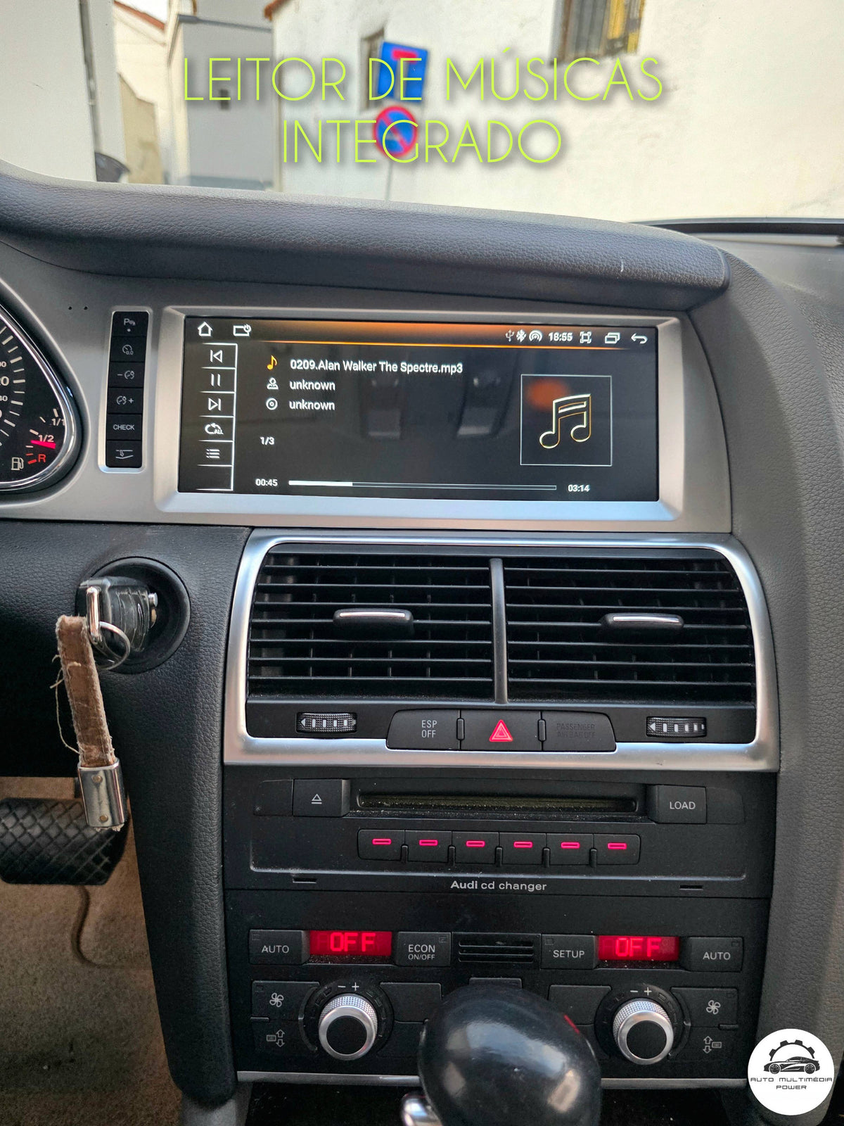 AUDI - Q7 4L - MMI 2G HIGH - Ecrã Touch Screen Android - Apple CarPlay & Google Android Auto Wireless