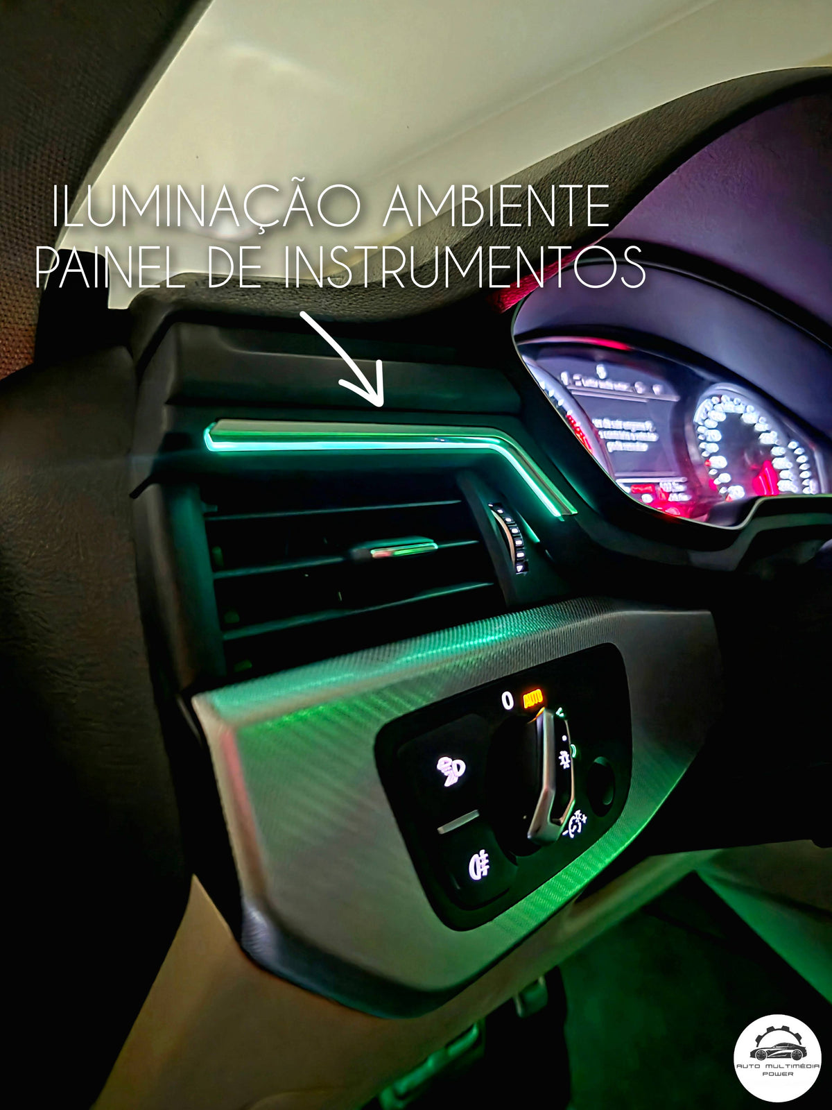 AUDI - A4 (B9) / A5 (F5) - Iluminação Ambiente / Ambient Lighting - Painel de Instrumentos