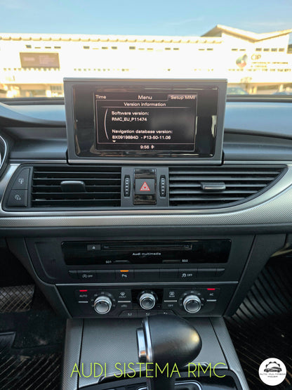 AUDI - A6 / A7 - MMI 3G PLUS (HN+) & RMC - Ecrã Touch Screen Android 14 - Apple CarPlay & Google Android Auto Wireless