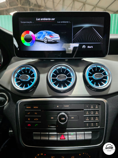 MERCEDES-BENZ - A W176 / B W246 / CLA W117 / GLA W156 - Retrofit Saídas de Ar Iluminadas