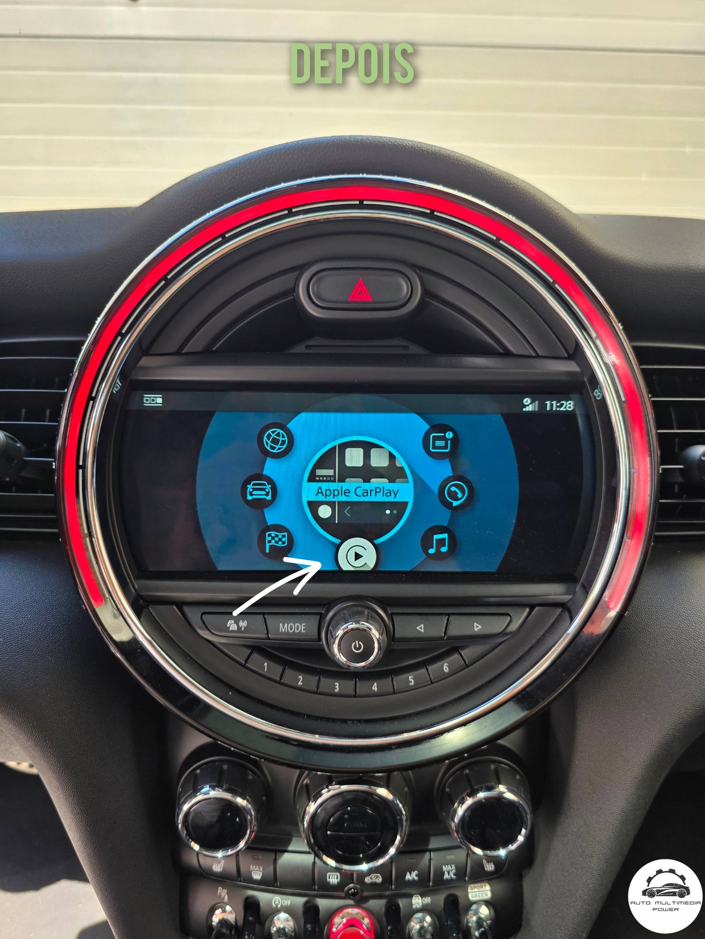 MINI - Sistema EntryNav 2 / WAY - Ativação Apple CarPlay Wireless