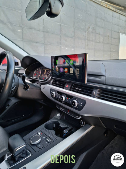 AUDI - A4 / A5 - MMI MIB 2 LOW (MHS2) & HIGH (MHI2) - Ecrã Touch Screen Android 14 - Apple CarPlay & Google Android Auto Wireless