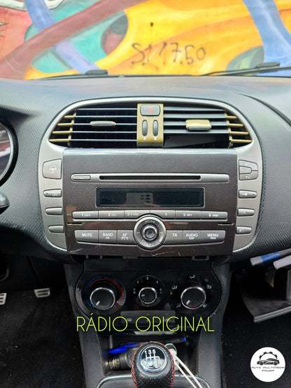 FIAT - BRAVO II 198 de 2007 a 2014 - Rádio Android - CarPlay & Android Auto Wireless