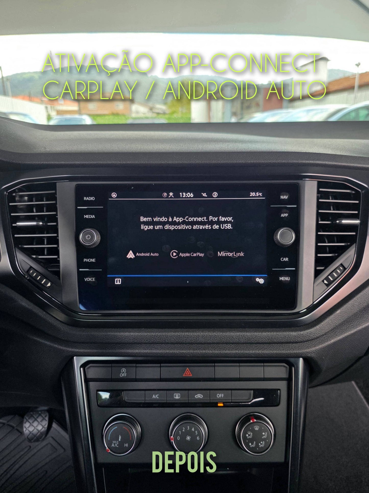 VOLKSWAGEN VW - Sistema MIB3 PREH MOI3 - Ativação OEM Google Android Auto & Apple CarPlay Wireless