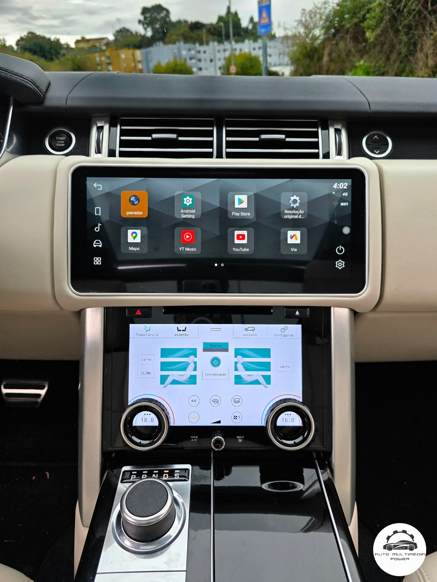 RANGE ROVER - VOGUE - Sistema BOSCH / HARMAN - Ecrã Touch Screen Android 15 - Apple CarPlay & Google Android Auto Wireless