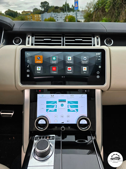 RANGE ROVER - VOGUE - Sistema BOSCH / HARMAN - Ecrã Touch Screen Android 15 - Apple CarPlay & Google Android Auto Wireless