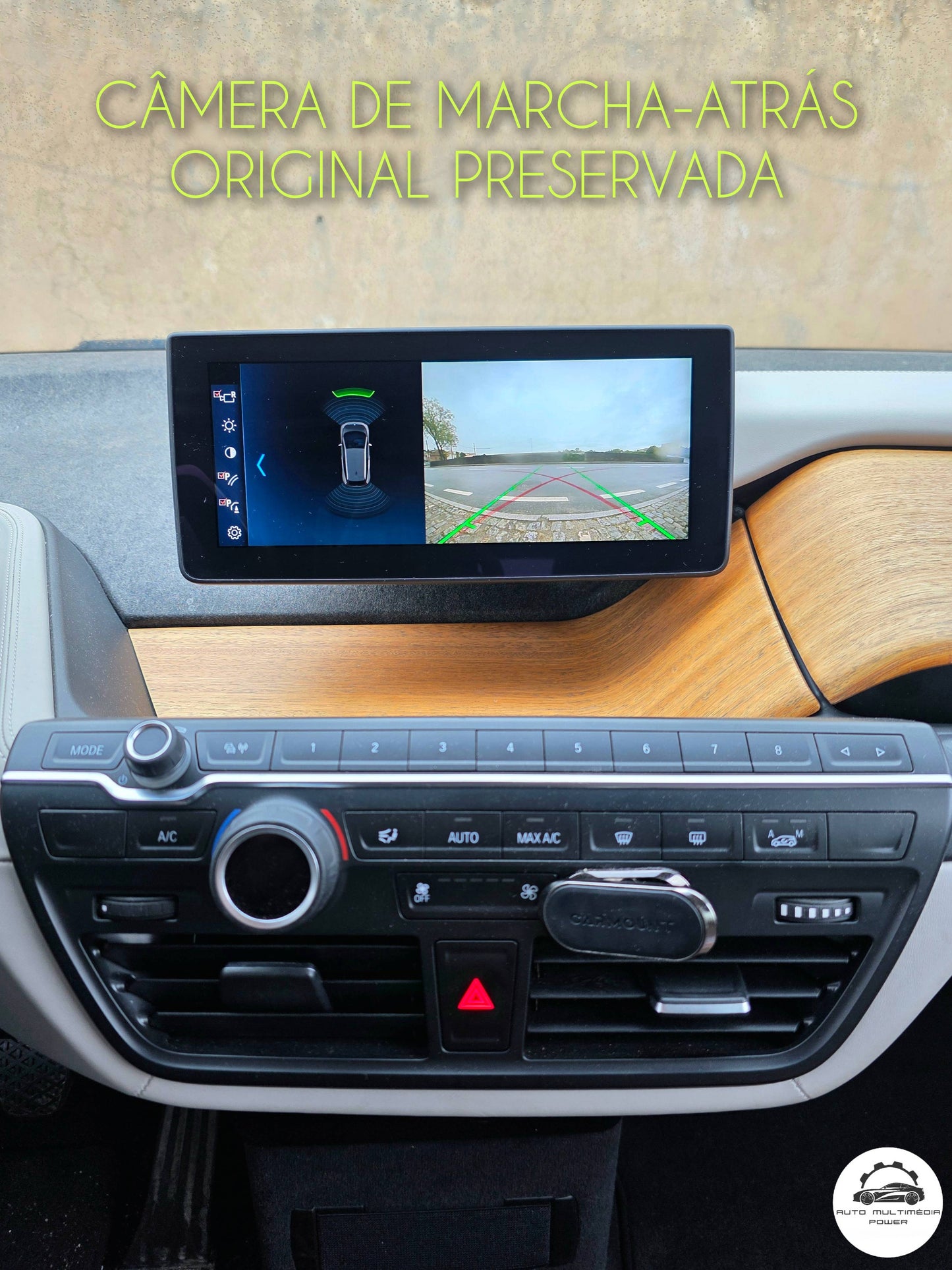 BMW - Modelo i3 - Sistema EVO - Instalação Módulo Apple CarPlay & Google Android Auto Wireless