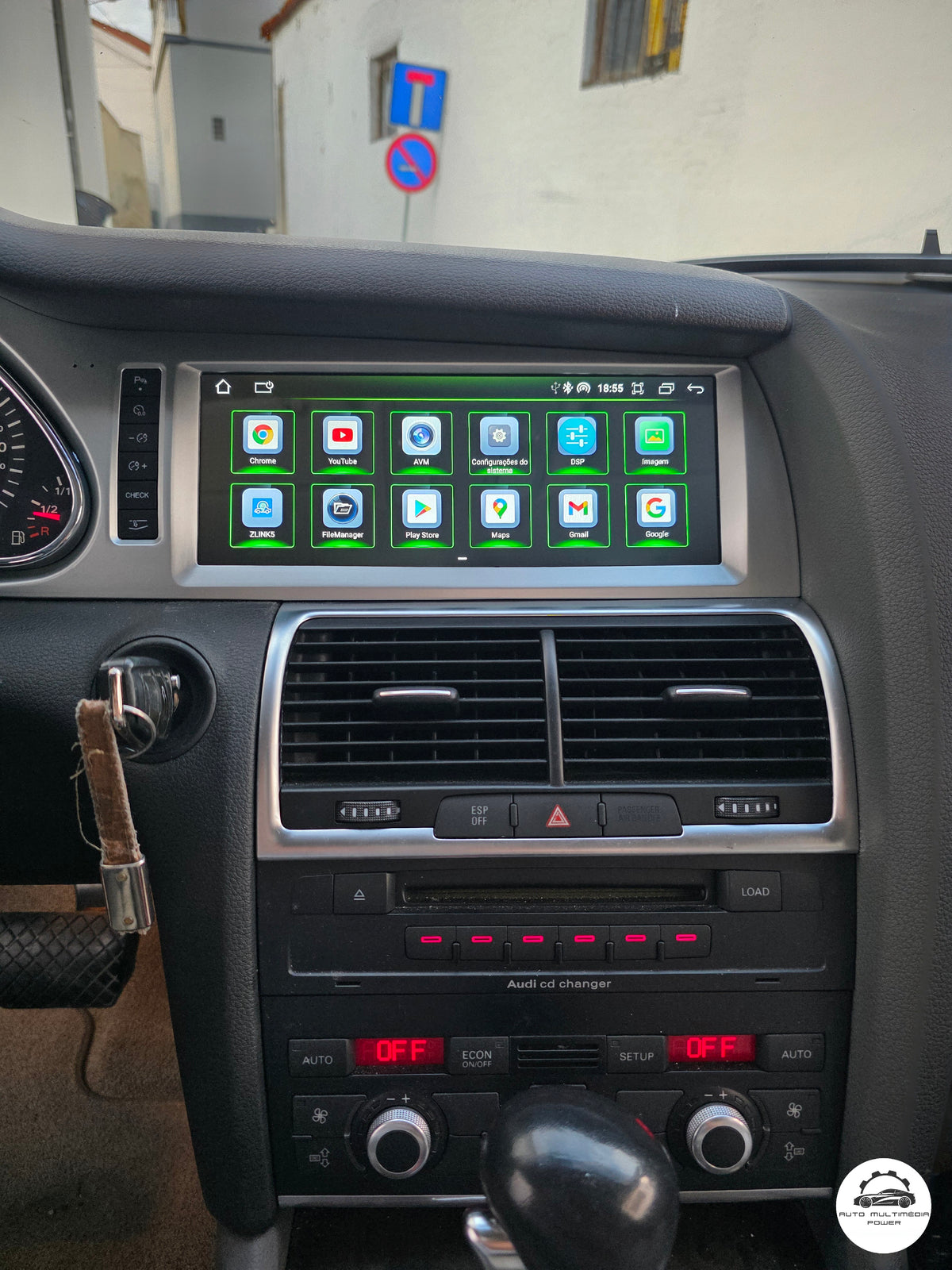 AUDI - Q7 4L - MMI 2G HIGH - Ecrã Touch Screen Android - Apple CarPlay & Google Android Auto Wireless