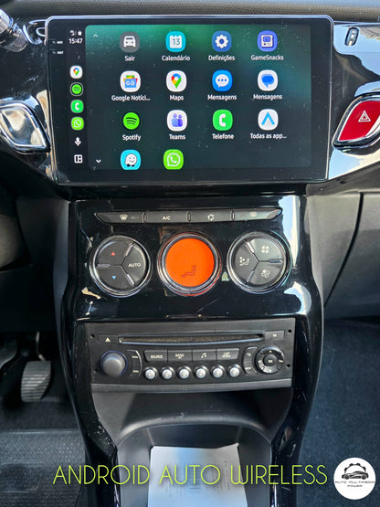 CITROEN - C3 / DS3 - 2010 a 2016 - Ecrã Touch Screen Android - CarPlay & Android Auto Wireless
