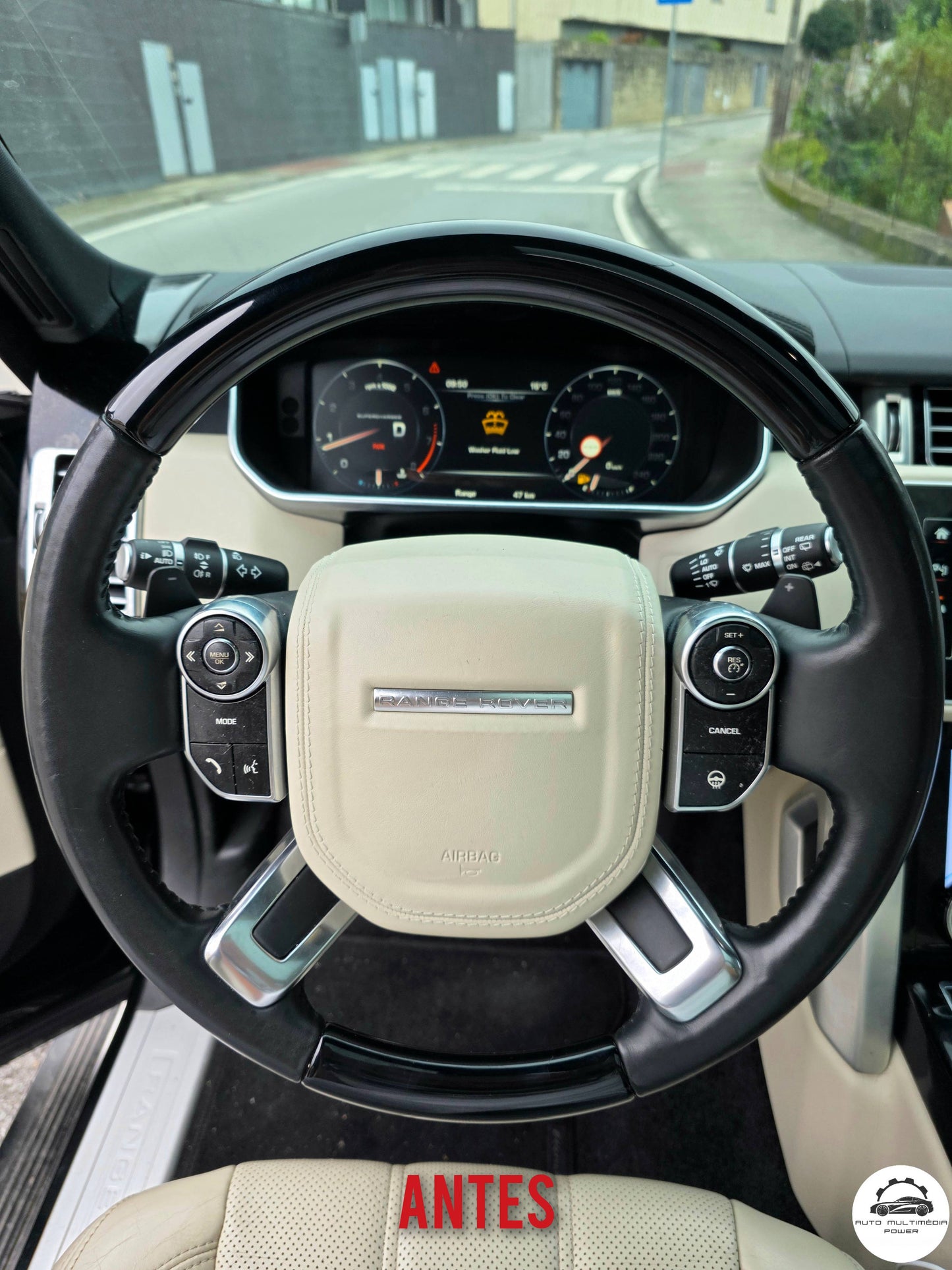 LAND ROVER / RANGE ROVER - Instalação Comandos Digitais Volante