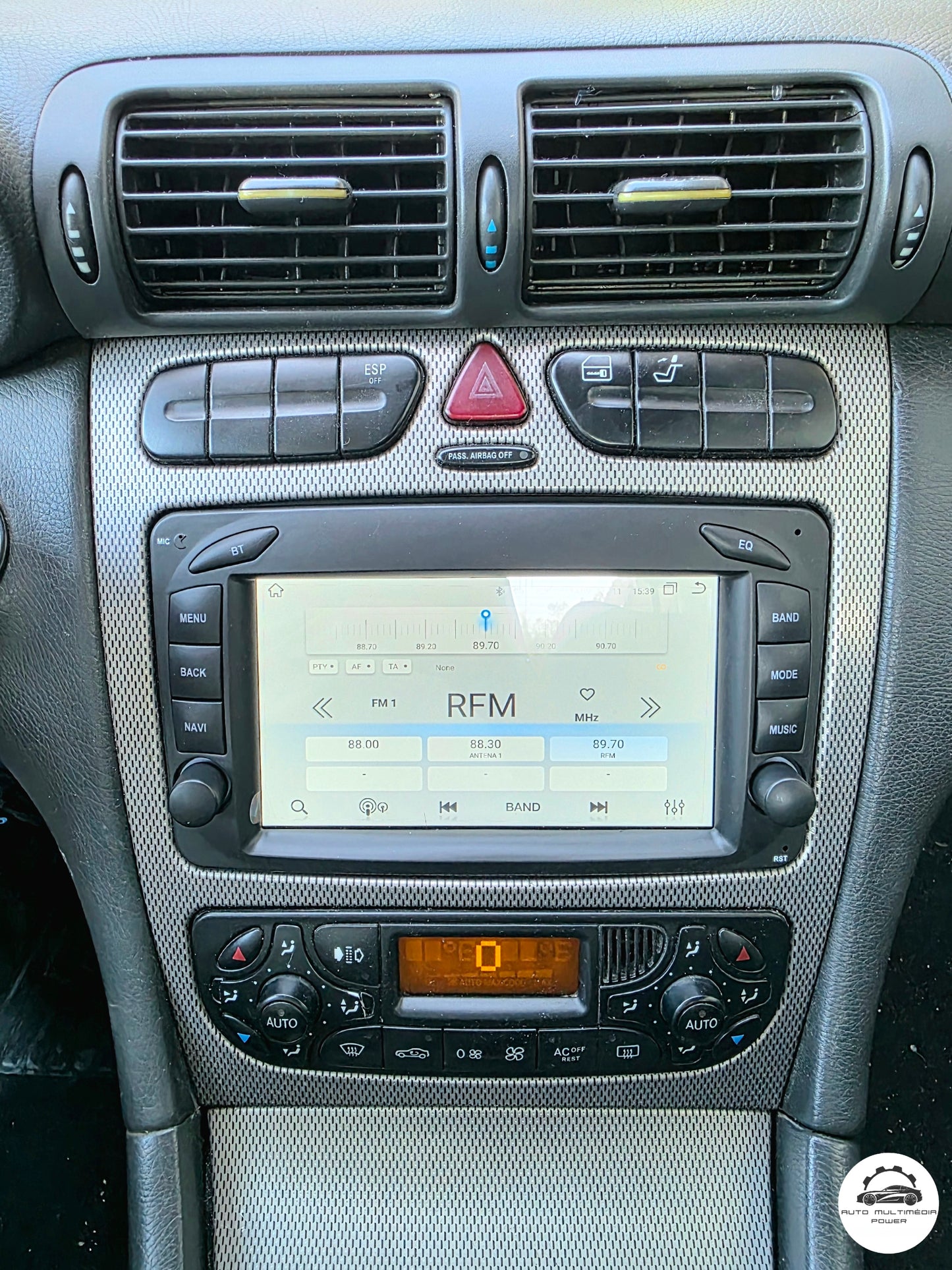 MERCEDES-BENZ - Classe A W168 / C W203 / G W463 / CLK W209 - Rádio Android - CarPlay & Android Auto Wireless
