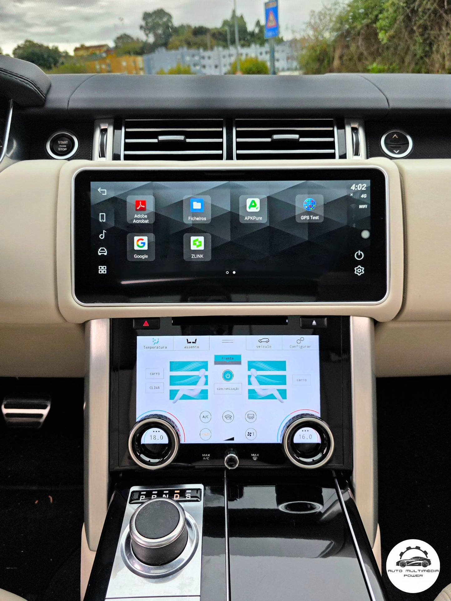 RANGE ROVER - VOGUE - Sistema BOSCH / HARMAN - Ecrã Touch Screen Android 15 - Apple CarPlay & Google Android Auto Wireless