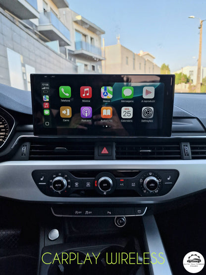 AUDI - A4 / A5 - MMI MIB 2 LOW (MHS2) & HIGH (MHI2) - Ecrã Touch Screen Android 14 - Apple CarPlay & Google Android Auto Wireless