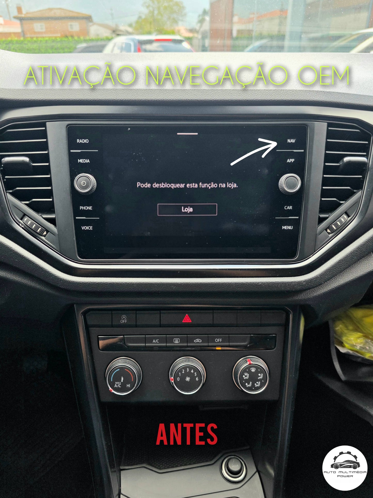VOLKSWAGEN VW - Sistema MIB3 PREH MOI3 - Ativação OEM Google Android Auto & Apple CarPlay Wireless