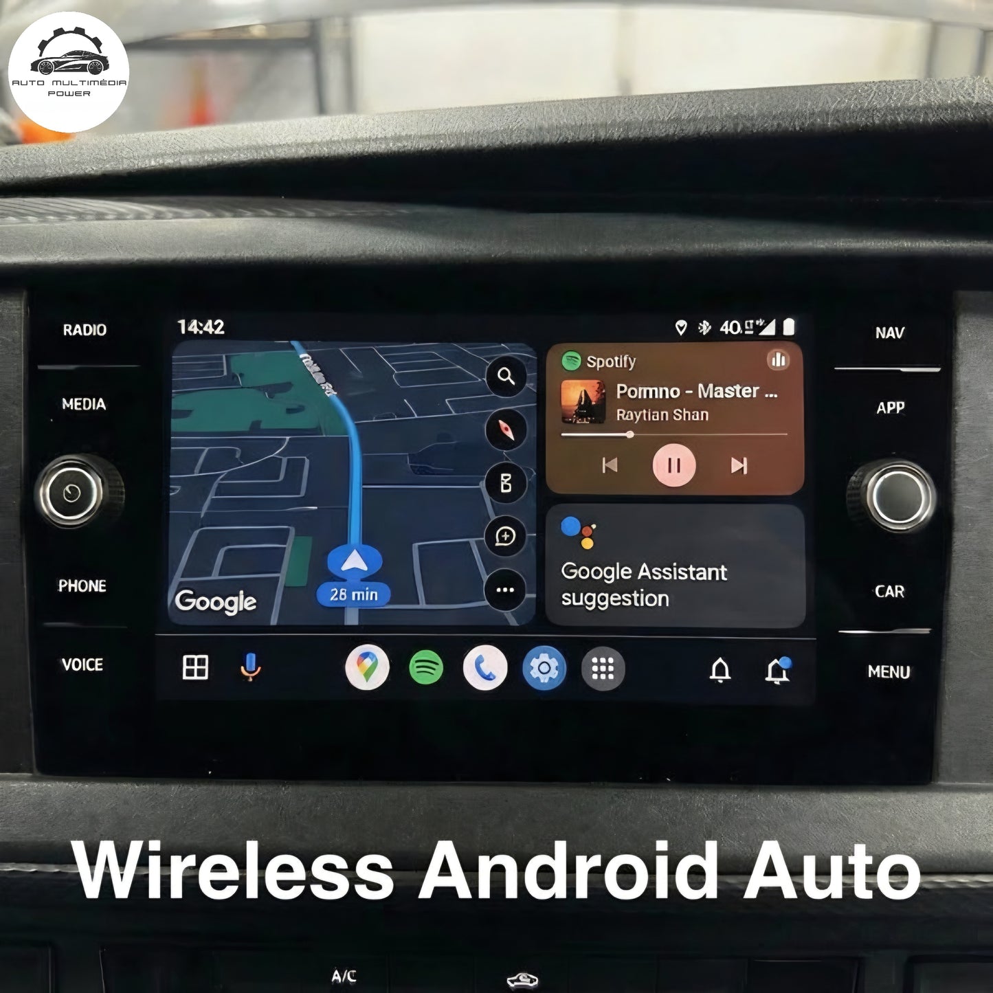 VOLKSWAGEN VW - Sistema MIB3 PREH MOI3 - Ativação OEM Google Android Auto & Apple CarPlay Wireless