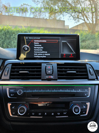 BMW - Série 3 / 4 - CCC CIC NBT EVO - Ecrã Touch Screen Android 15 - Apple CarPlay & Google Android Auto Wireless