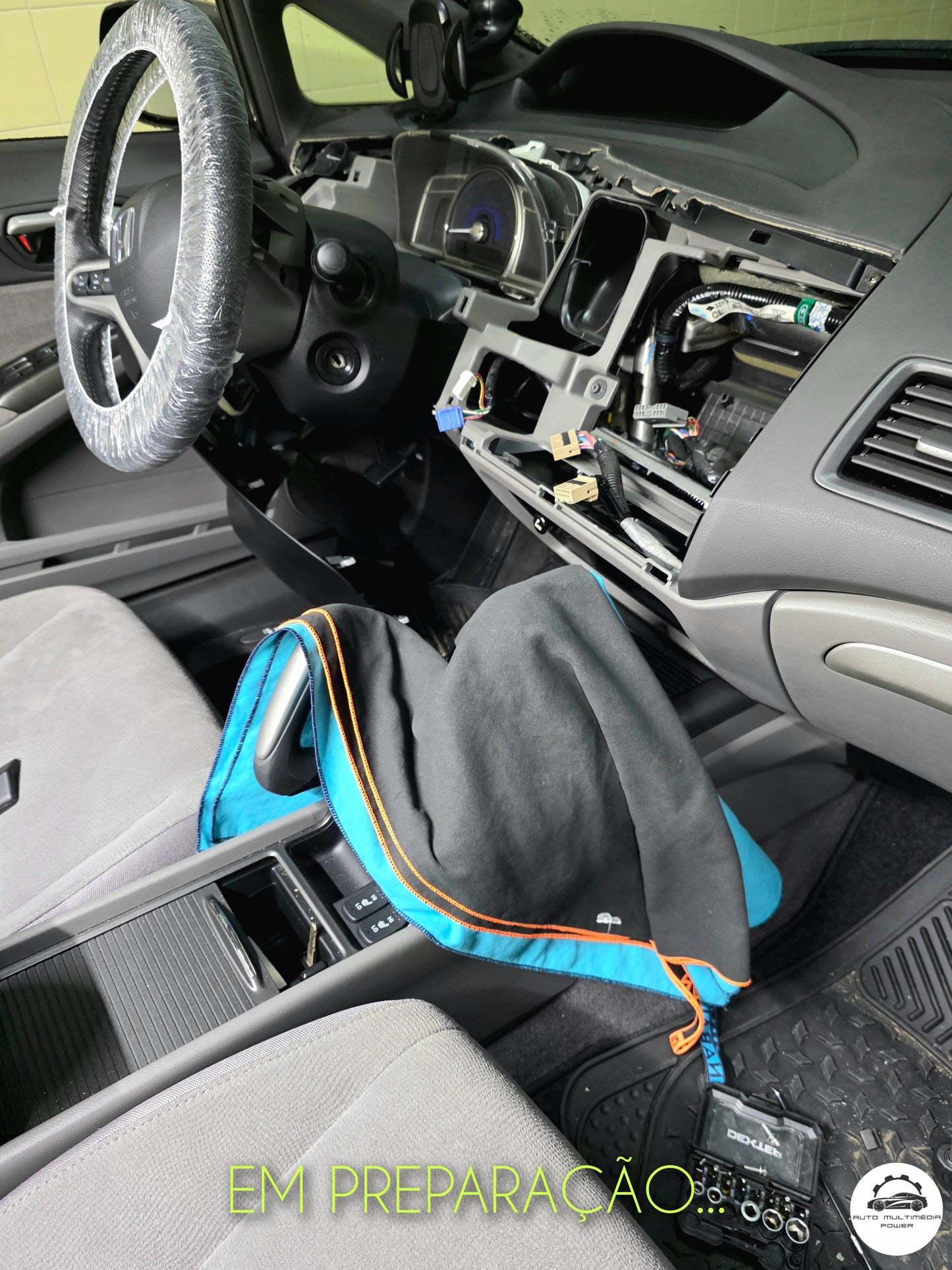 HONDA - CIVIC - 2005 a 2011 - Ecrã Touch Screen Android - CarPlay & Android Auto Wireless