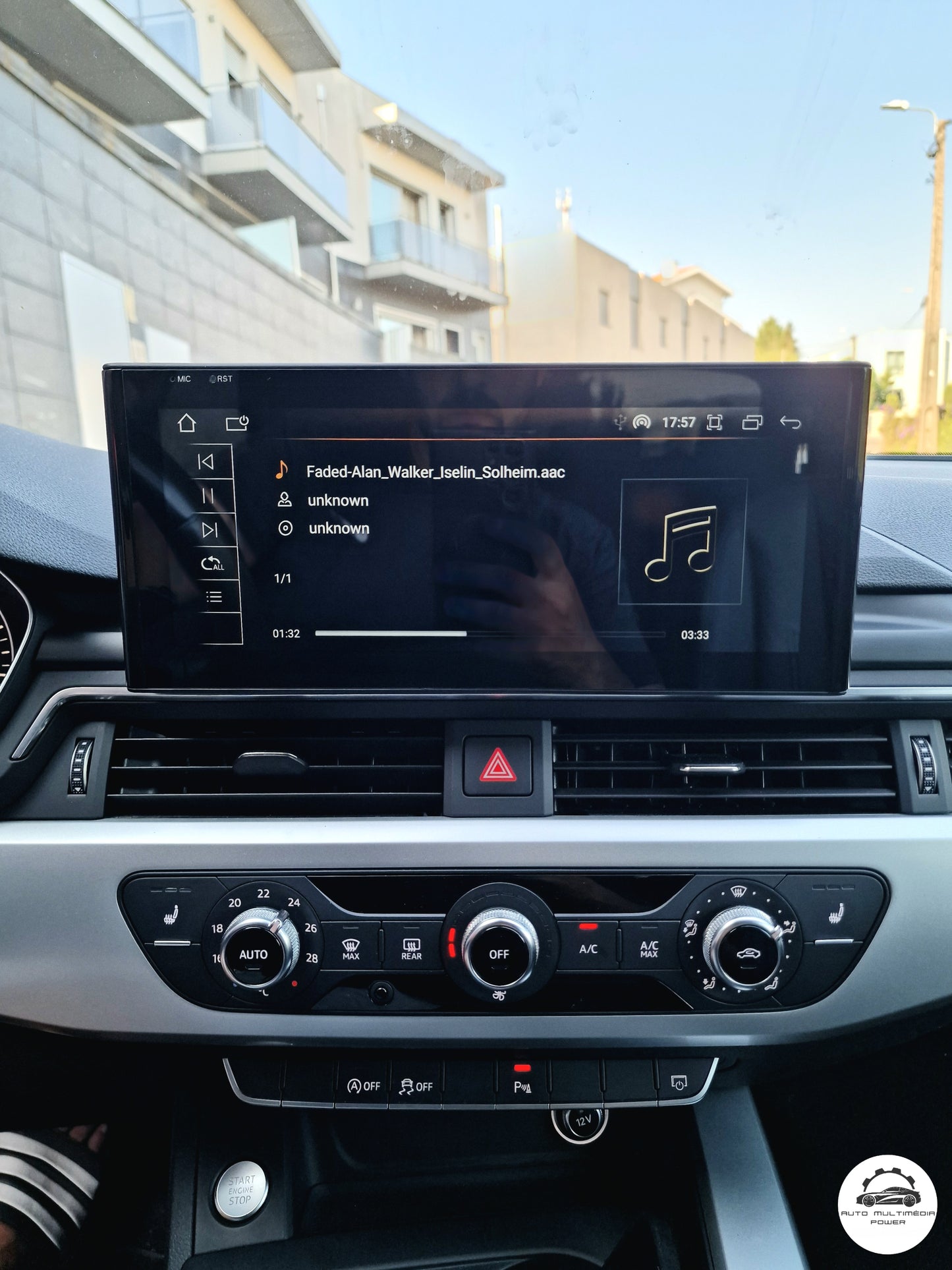 AUDI - A4 / A5 - MMI MIB 2 LOW (MHS2) & HIGH (MHI2) - Ecrã Touch Screen Android 14 - Apple CarPlay & Google Android Auto Wireless
