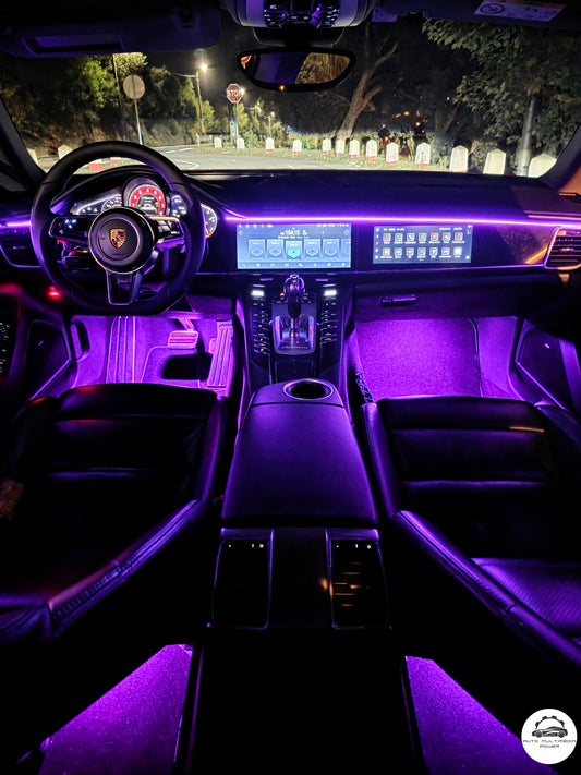 PORSCHE - PANAMERA 970 - Iluminação Ambiente / Ambient Lighting
