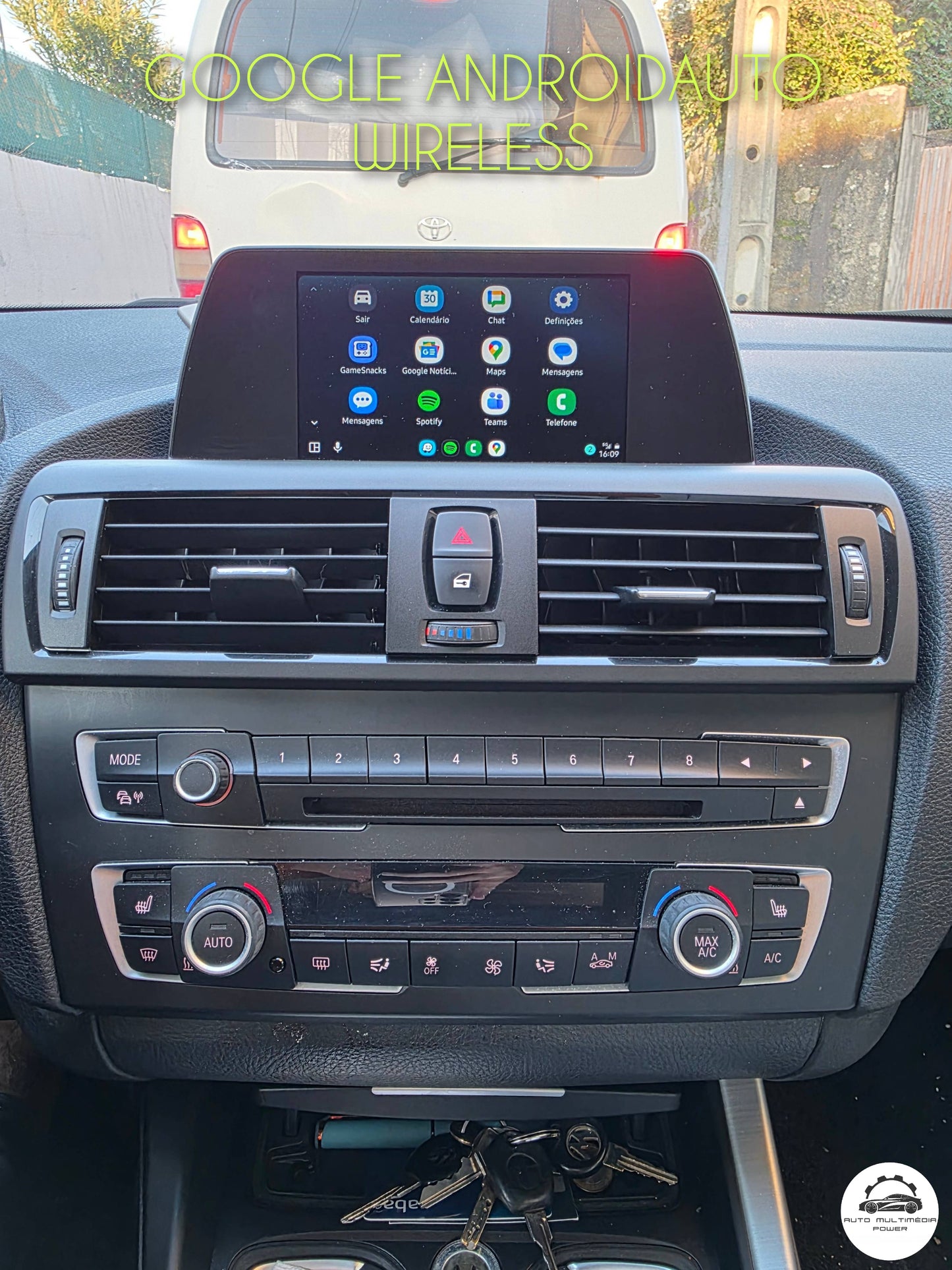 BMW - Sistema NBT ID4 - Instalação Box / Módulo Apple CarPlay & Google Android Auto Wireless