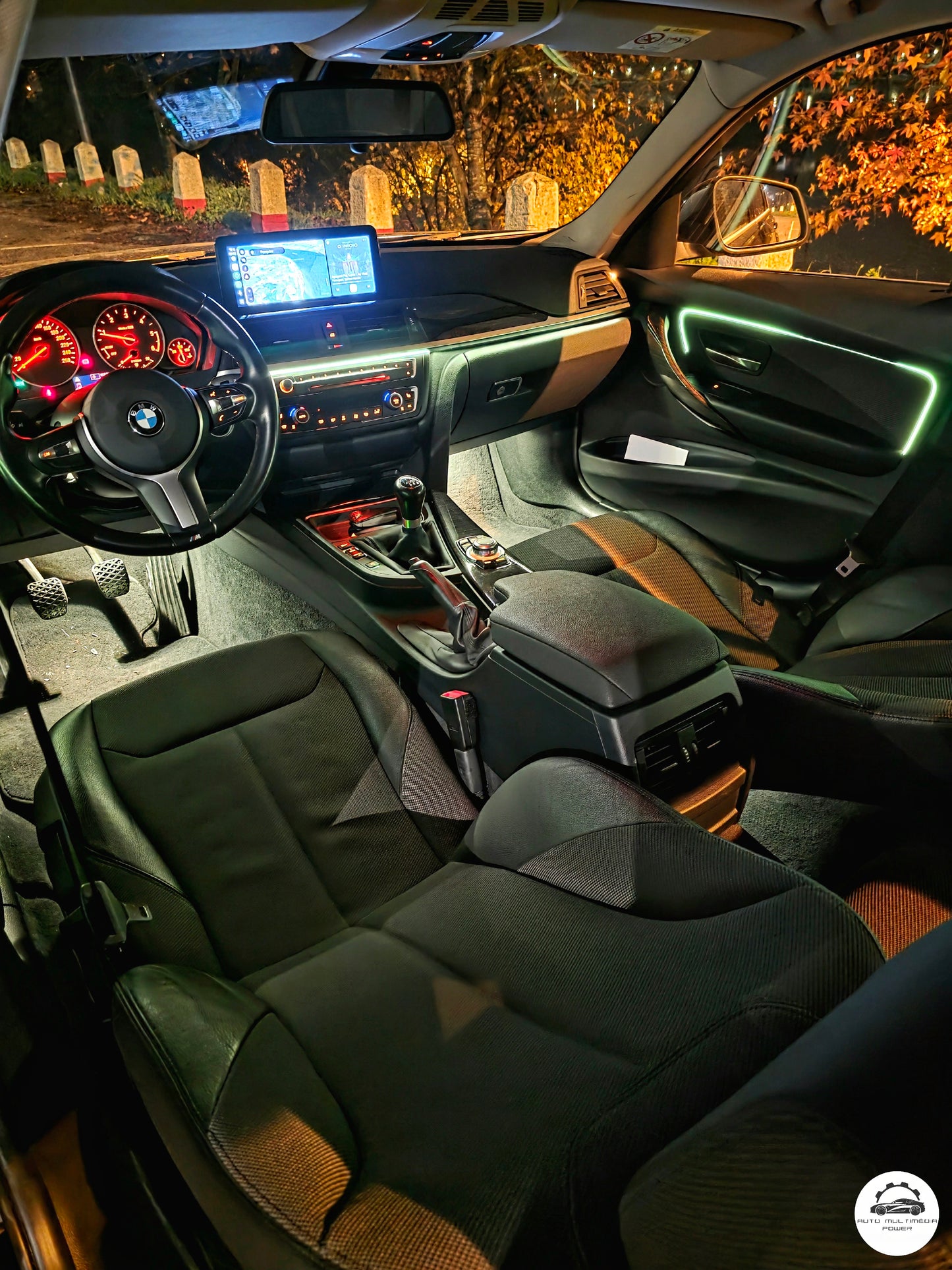 BMW - SÉRIE 3 F30 - Iluminação Ambiente / Ambient Lighting