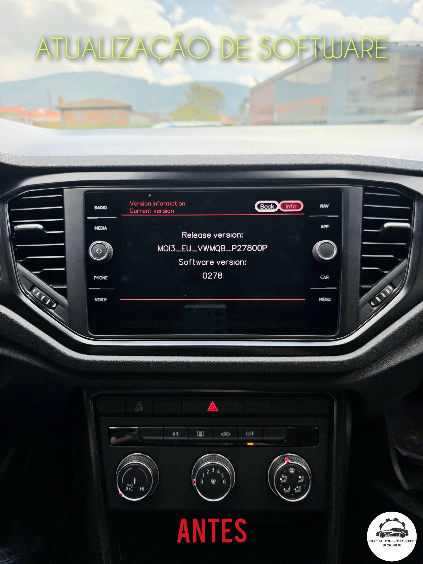 VOLKSWAGEN VW - Sistema MIB3 PREH MOI3 - Ativação OEM Google Android Auto & Apple CarPlay Wireless