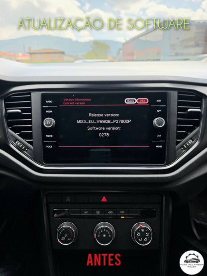 VOLKSWAGEN VW - Sistema MIB3 PREH MOI3 - Ativação OEM Google Android Auto & Apple CarPlay Wireless