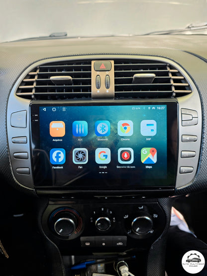 FIAT - BRAVO II 198 de 2007 a 2014 - Rádio Android - CarPlay & Android Auto Wireless