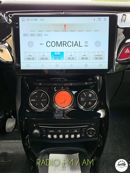 CITROEN - C3 / DS3 - 2010 a 2016 - Ecrã Touch Screen Android - CarPlay & Android Auto Wireless