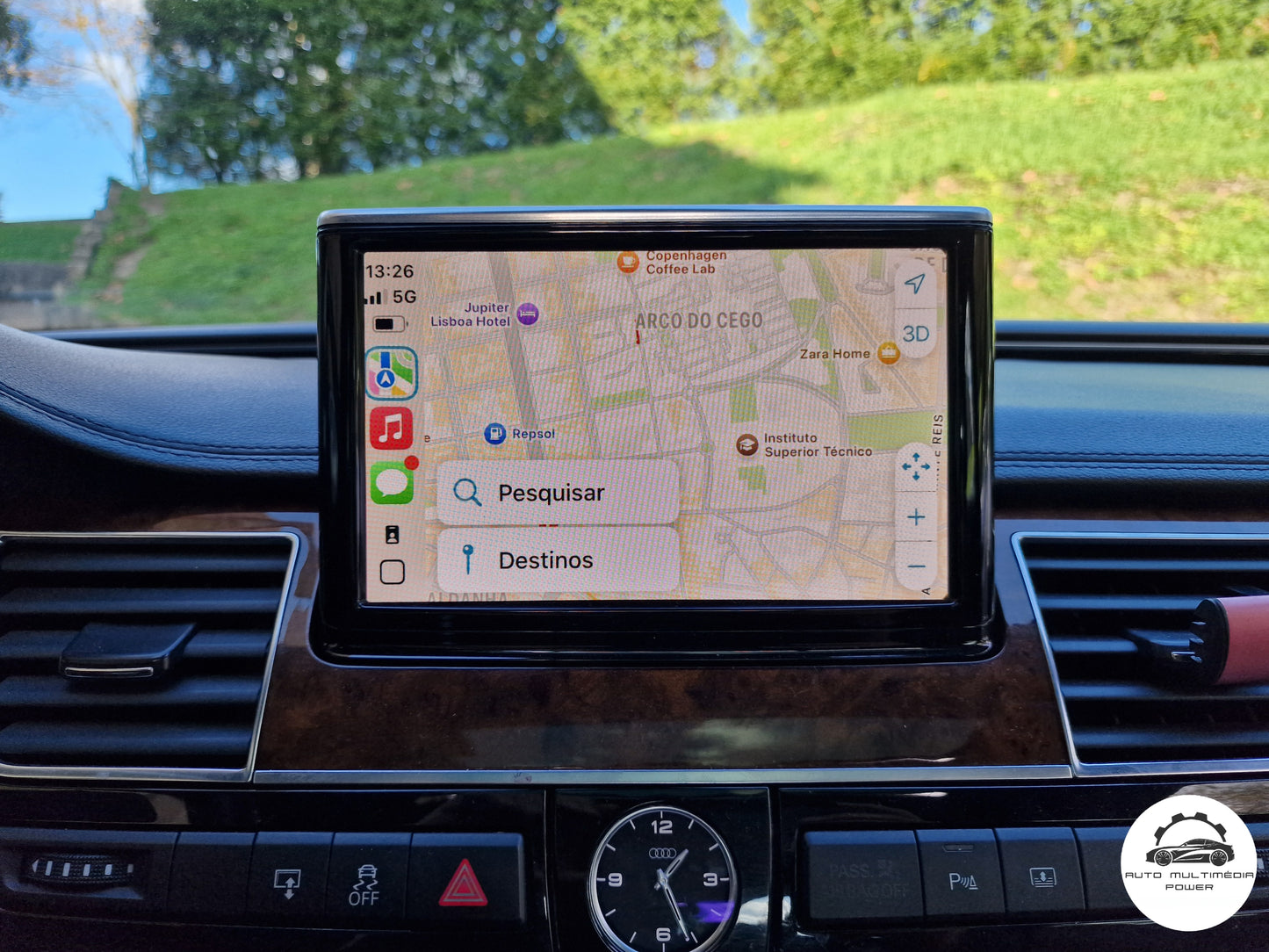 AUDI - Sistema MMI 3G [BNav] / 3G [HNav] / 3G Plus [HN+] - Instalação Função CarPlay & Android Auto Wireless