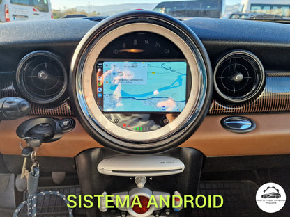 MINI - CCC CIC NBT EVO - Ecrã Touch Screen Android 13 - Apple CarPlay & Google Android Auto Wireless