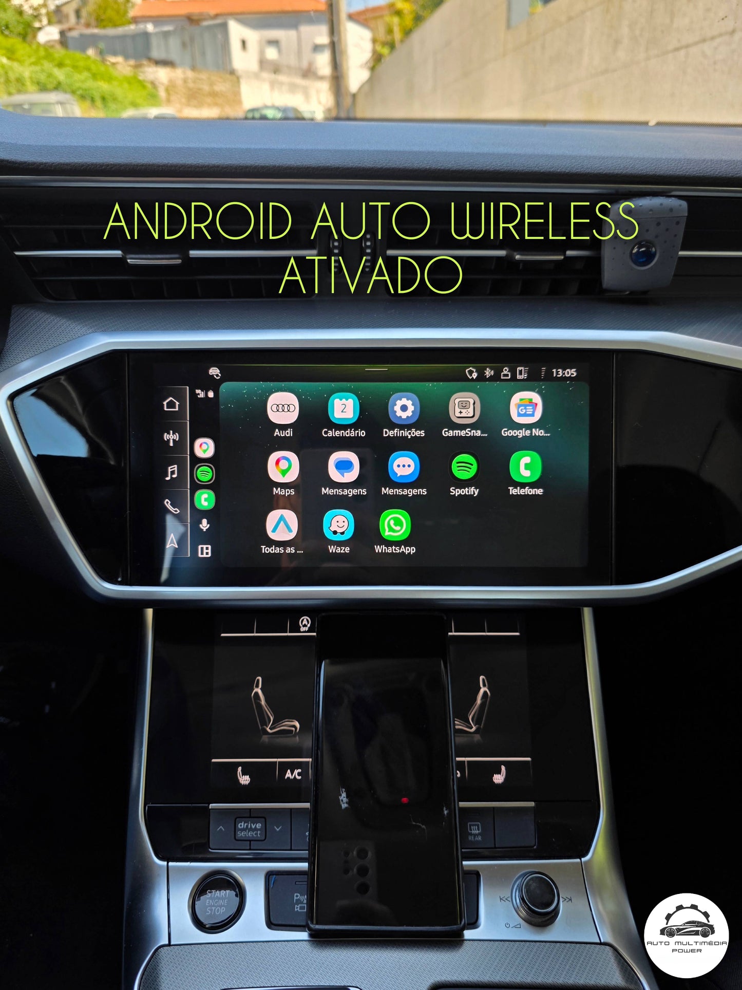 AUDI - Sistema MMI MIB3 / MHI3 - Ativação Aplicativo Phone Apps: Apple CarPlay & Google Android Auto Wireless