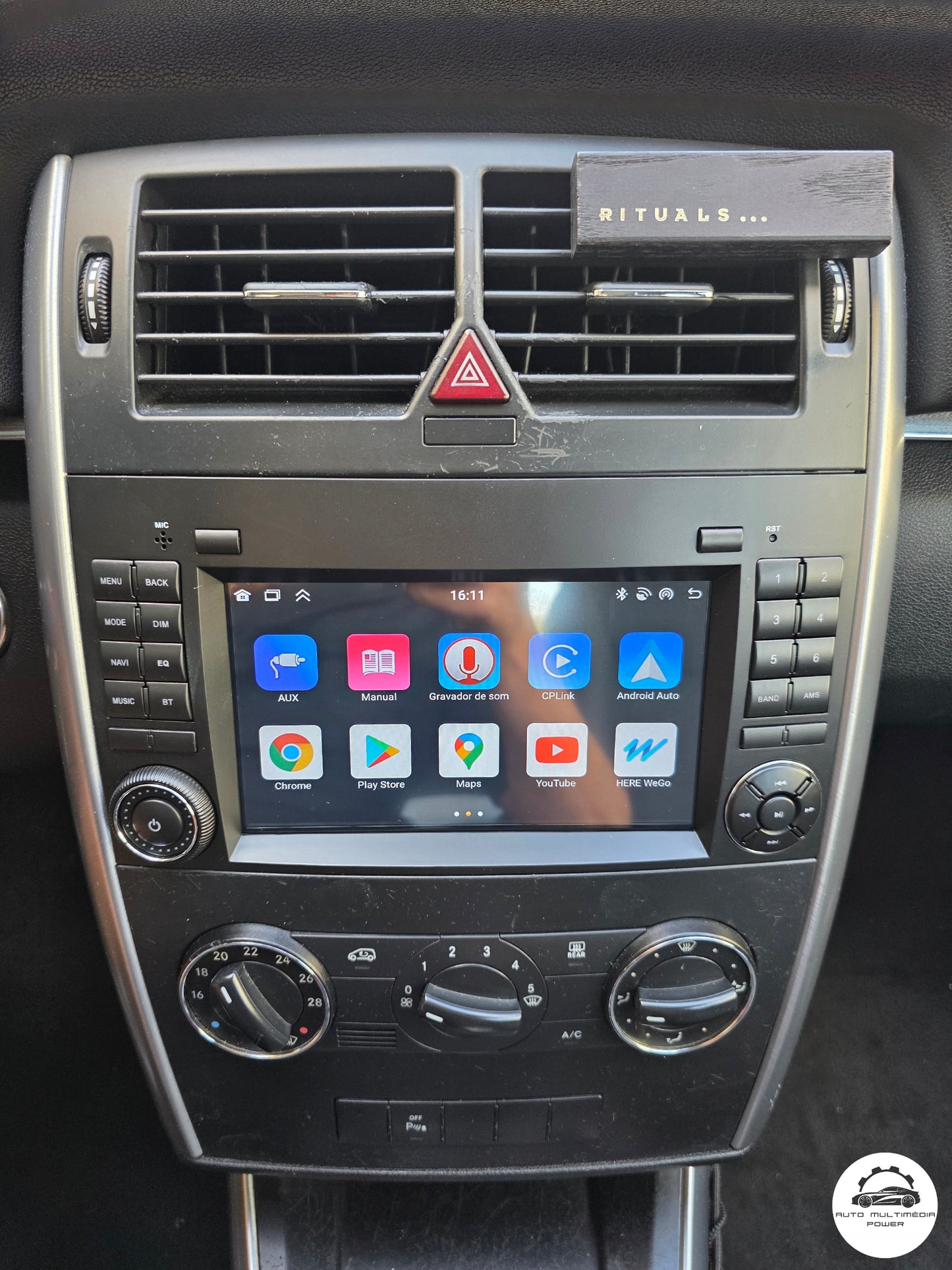 MERCEDES-BENZ - Classe B W169 / B W245 / VITO W639 - Rádio Android - CarPlay & Android Auto Wireless