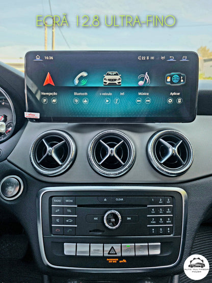 MERCEDES-BENZ - Classe A / B / CLA / GLA - Ecrã Touch Screen Android 15 - Apple CarPlay & Google Android Auto Wireless