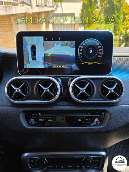 MERCEDES-BENZ - Classe X - Ecrã Touch Screen Android 15 - Apple CarPlay & Google Android Auto Wireless